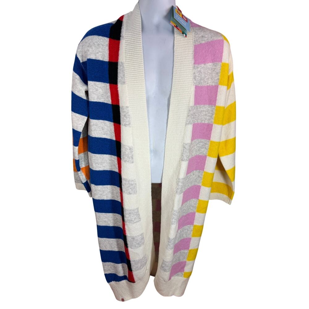 LEGO Collection x Target Colorblock Long Duster Knit Cardigan XS